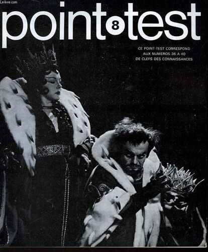 Clefs Des Connaissances - Point Test - N°8