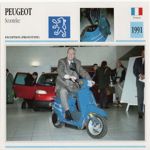 Fiche Moto Passion Peugeot Scootelec