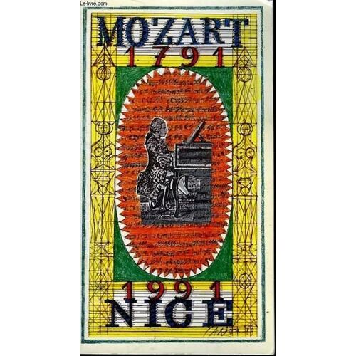Opera De Nice - 1991 Bicentenaire De La Mort De Mozart