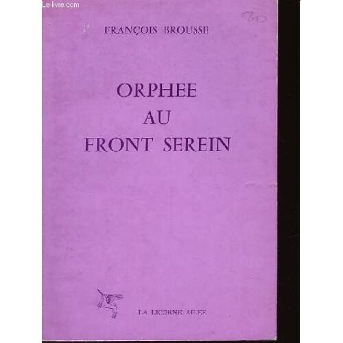 Orphe Au Front Serein