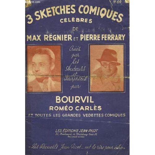 3 Sketches Comique Celebres De Max Regnier Et Pierre Ferrary N°69