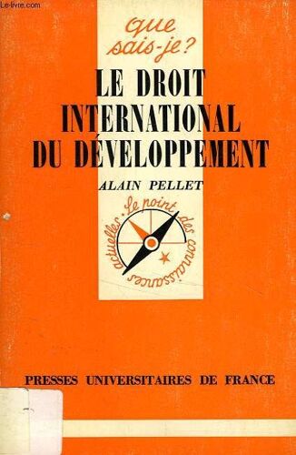Le Droit International Du Développement