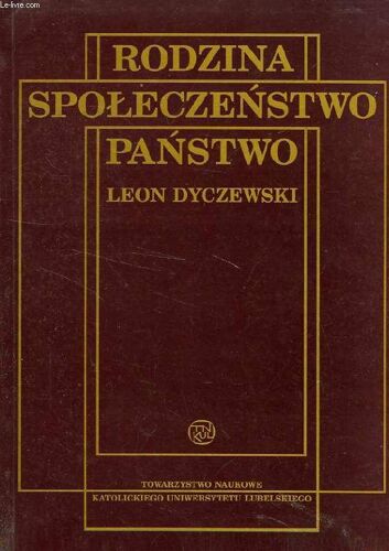 Rodzina Spoleczenstwo Panstwo
