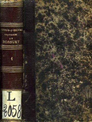 Chefs-D'oeuvres Oratoires, Tome I