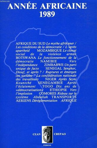 Annee Africaine 1989