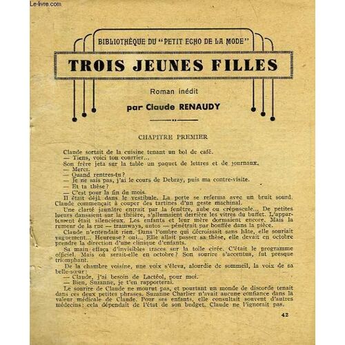 Trois Jeunes Filles