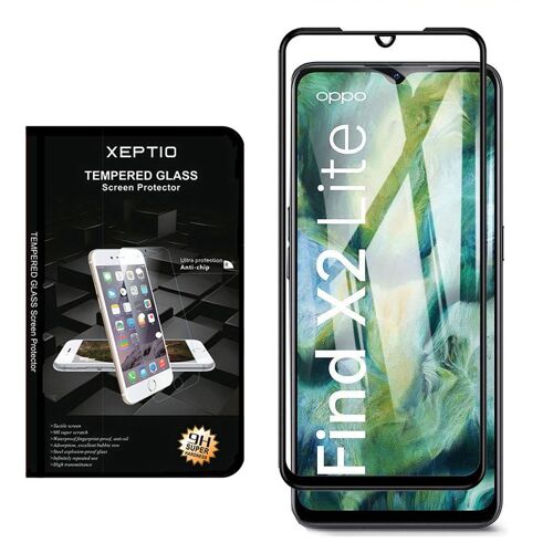 Protection D'écran En Verre Trempé Full Cover Noir Oppo Find X2 Lite - Tempered Glass Screen Protector/Films Vitre Protecteur Smartphone Nouveau Oppo Find X2 Lite - Accessoires