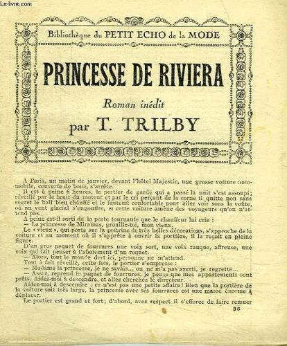 Princesse De Riviera