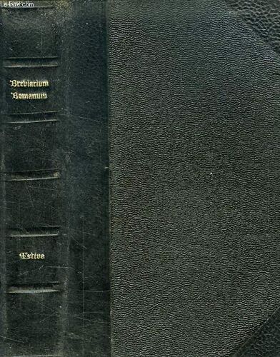 Breviarium Romanum, Pars Estiva