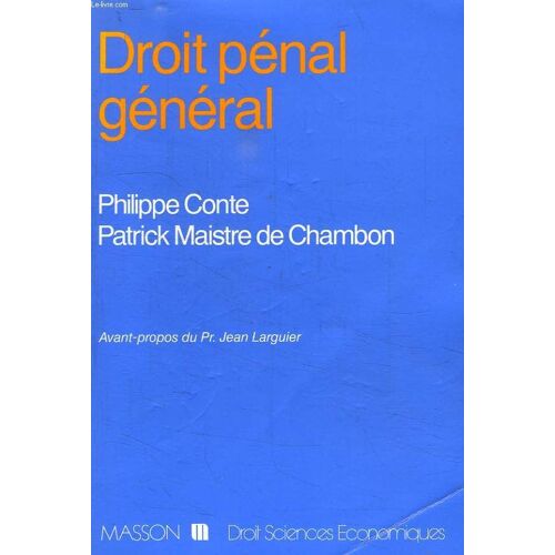 Droit Pénal Général
