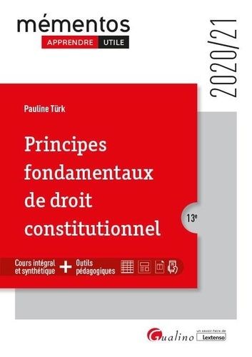 Principes Fondamentaux De Droit Constitutionnel
