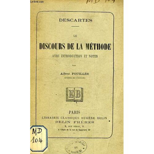Le Discours De La Methode