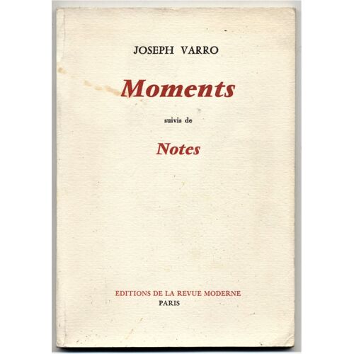 Moments Suivis De Notes