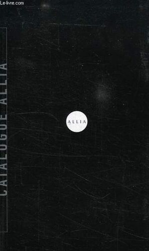Catalogue De La Bibliotheque Allia 2006