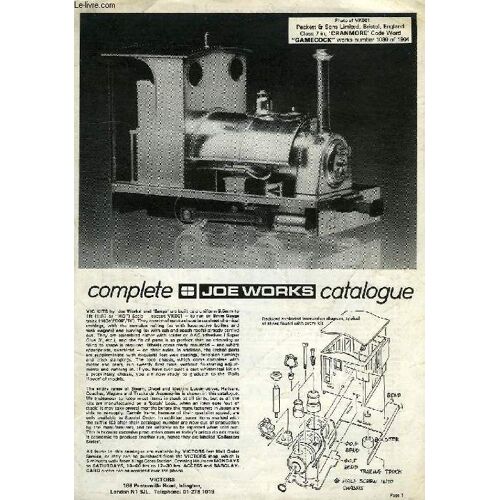 Complete Joe Works Catalogue
