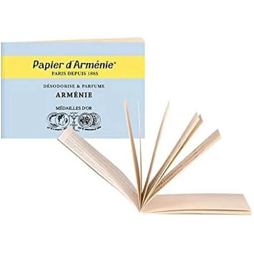Désodorisant Naturel - PAPIER D'ARMENIE - Lot de 5 Carnets Triples - 36 lamelles - Parfum d'intérieur - ORIGINAL