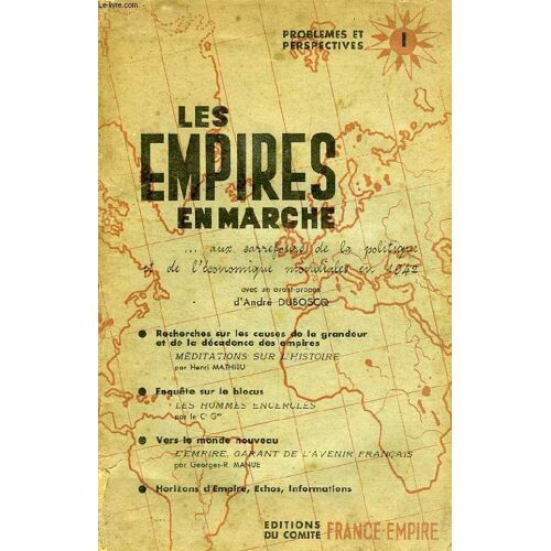 Problemes Et Perspectives, I, Les Empires En Marche