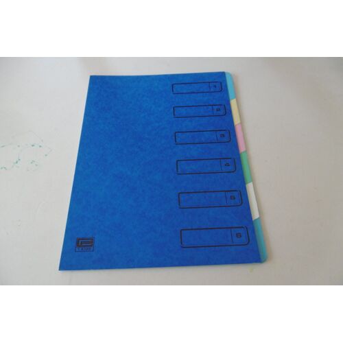Trieur 6 Compartiments Couverture Cartonnée Coutal T6700