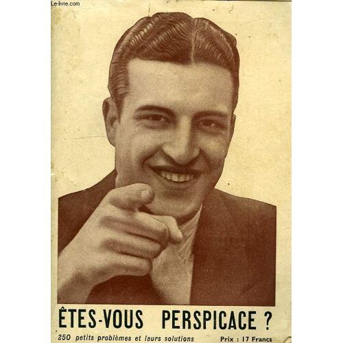 Etes-Vous Perspicace ?