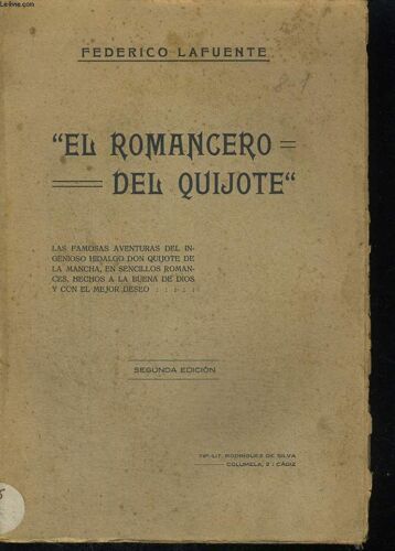 El Romancero Del Quijote