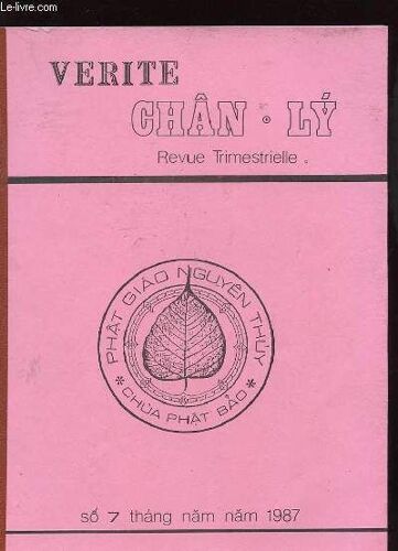 Verite Chan-Ly - Revue Trimestrielle
