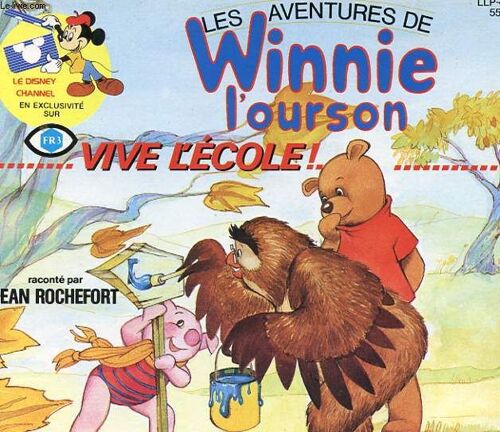 Les Aventures De Winnie L'ourson - Vive L'ecole - Livre Disque