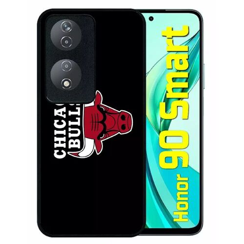 Coque Pour Honor 90 Smart - Chicago Bulls Nba - Silicone - Noir