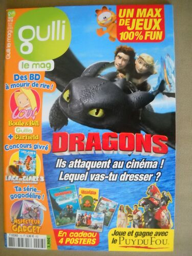 Gulli Le Mag  N° 13 : Dragons, Ils Attaquent Au Cinéma !