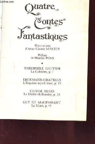 Quatre Contes Fantastiques
