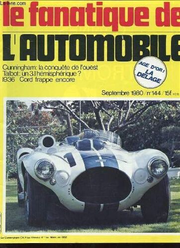 Le Fanatique De L'automobile N°144 - Age D'or : La Delage