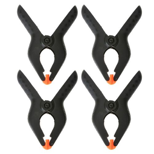 Pinces à ressort de pouces Set d'embouts de Clip pour le bricolage éclairage arrière-plan de plaques de photographie 4 pièces