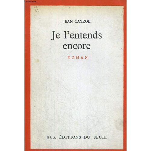Je L'entends Encore