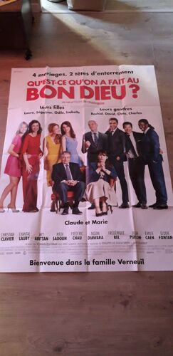 Qu'est-Ce Qu'on A Fait Au Bon Dieu ? (Affiche 120x160)