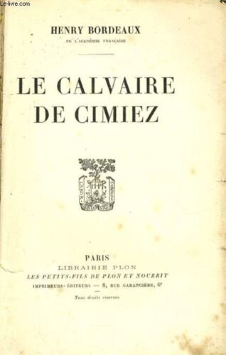 Le Calvaire De Cimiez