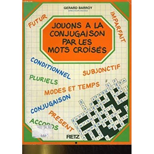 Jouons A La Conjugaison Par Les Mots Croises