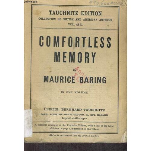 Comfortless Memory