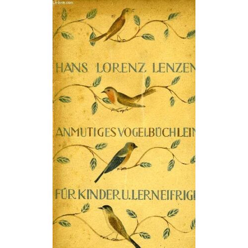 Anmutiges Vogelbüchlein Für Kinder Und Lerneigrige