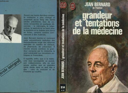 Grandeur Et Tentations De La Medecine