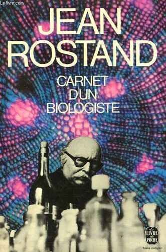 Carnet D'un Biologiste