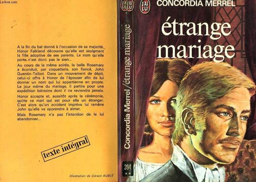 Etrange Mariage - The Girl With No Name