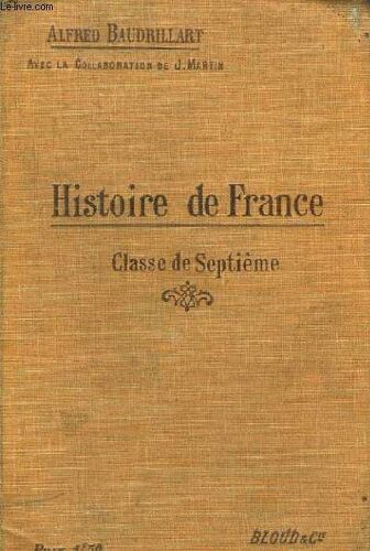 Histoire De France. Classe De Septième