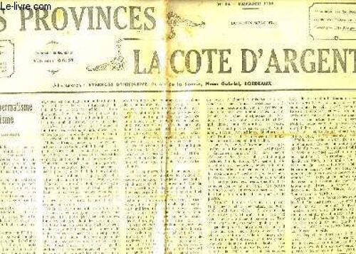 Nos Provinces - La Côte D'argent N°34