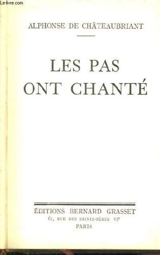Les Pas Ont Chanté