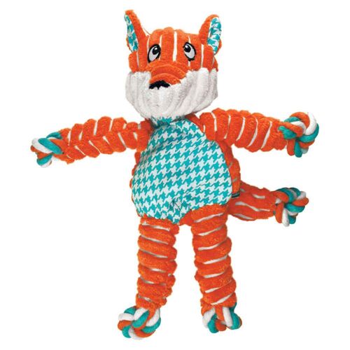 Kong - Peluche Floppy Knots Fox Renard Pour Chien - M/L