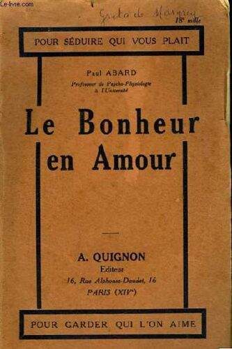 Le Bonheur En Amour