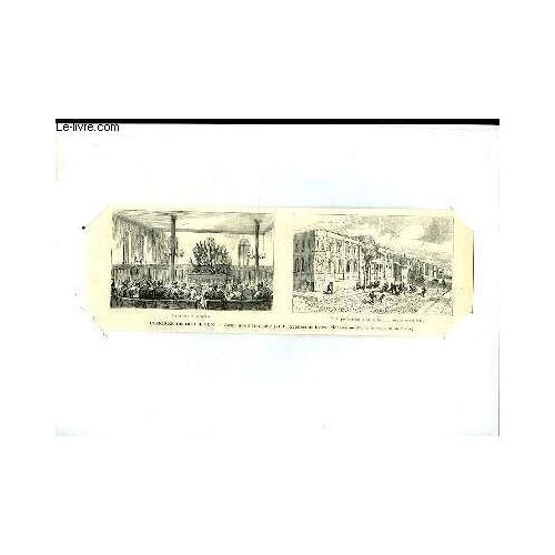 2 Gravures En Noir Et Blanc, Du Congrès De Bordeaux. Association Française Pour L'avancement Des Sciences (D'après Le Croquis De M. Daran)