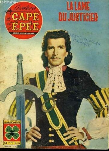 Aventures De Cape Et D'epée N°6 : La Lame Du Justicier Avec Gino Cervi, Annalise Uhlig Et Paolo Stoppa