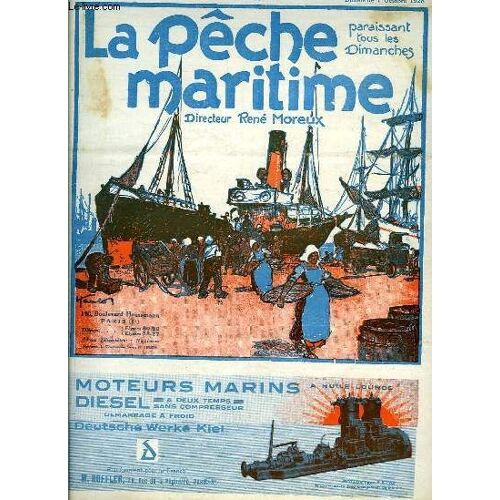La Pêche Maritime. 11ème Année - N° 541 : Les Méthodes Modernes De Vente Du Poisson - Gouvernement Belgé Décidé À Combattre La Pollution Des Eaux Du Littoral Par Le Mazout