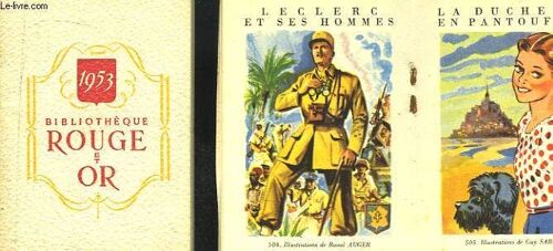 Catalogue 1952 - 1953 De La Bibliothèque Rouge Et Or