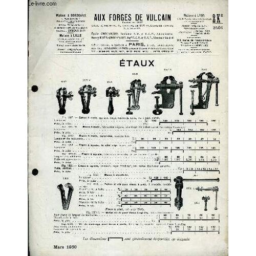 Catalogue-Fascicule D'etaux